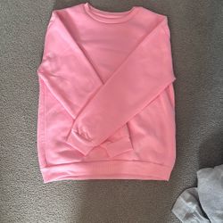 comfy pink crew neck 