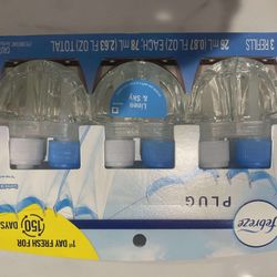 Febreze Plug In Air Freshener, Linen & Sky Scent, 0.87oz Refills, 3 CT Pack of 1