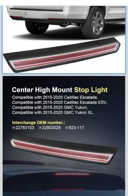 Brand New, Sealed 3rd Brake Light 