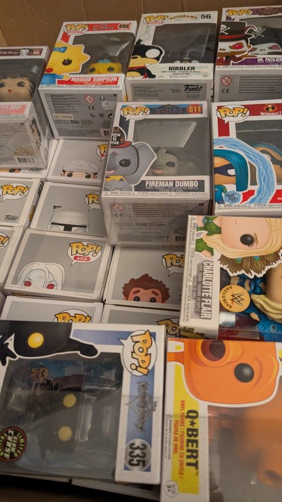Funko Pop Vinyl Lot (List In Description)