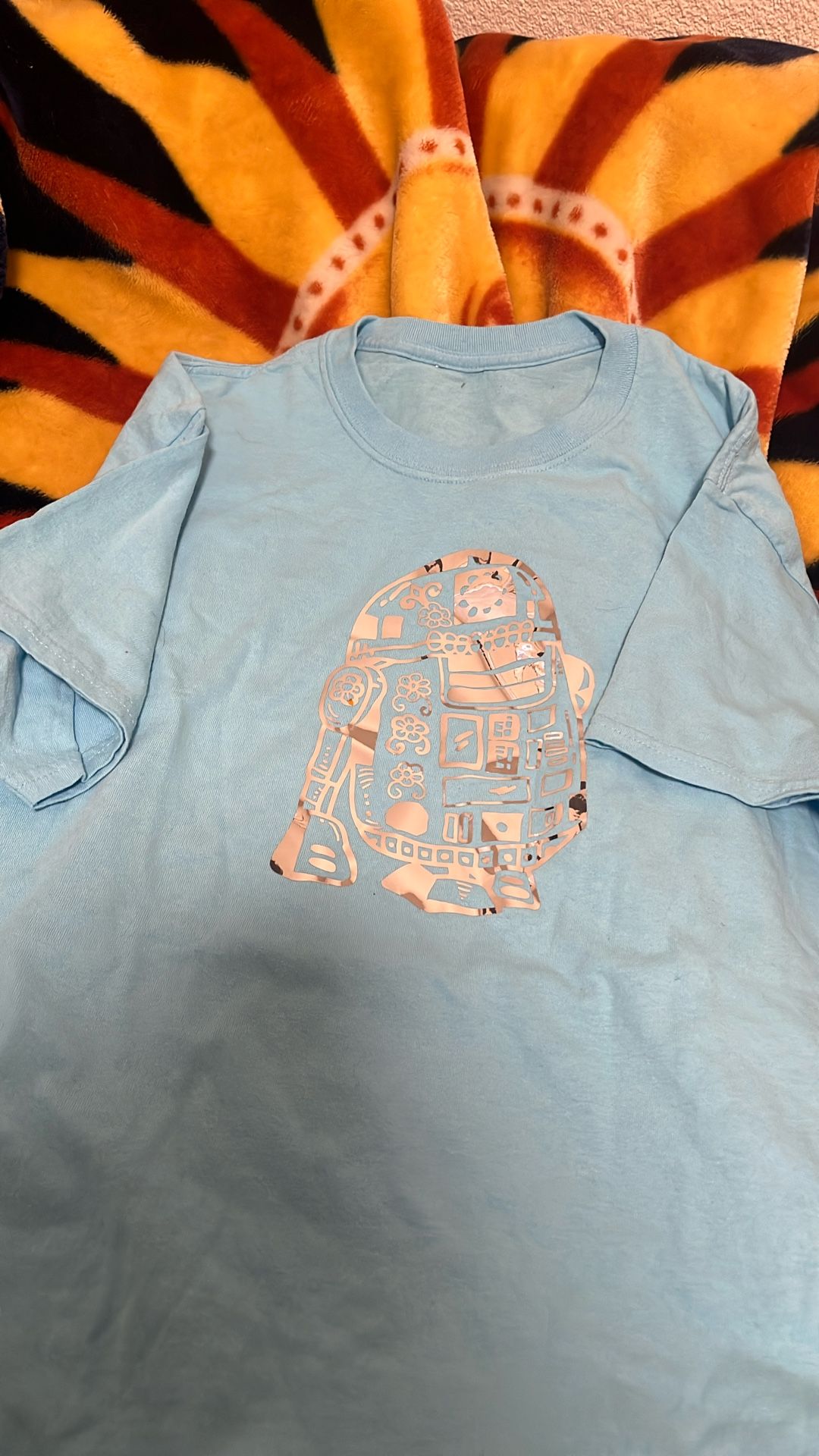 Graphic Tee Baby Blue Large
