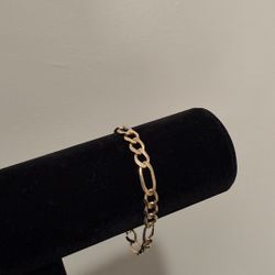 14k Gold Figaro Bracelet