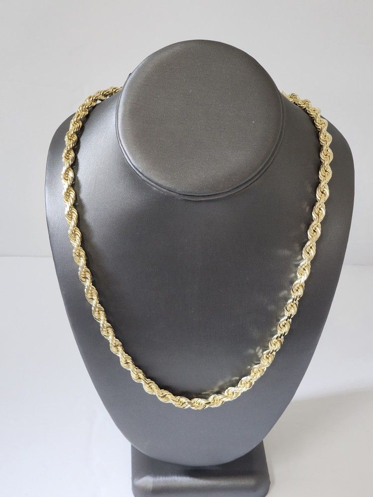 26" Rope Chain 10k 84.8g