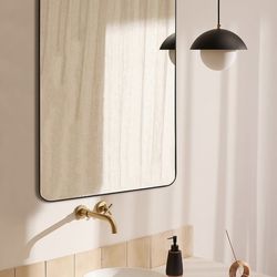 WIOWUR Bathroom Wall Mirror