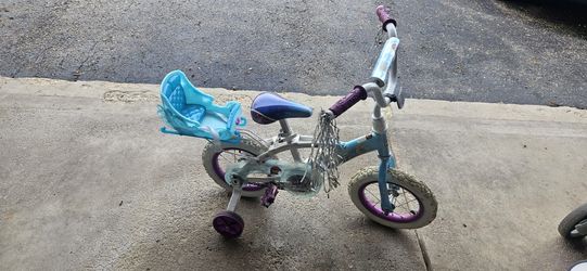Girls Frozen Themed 12" Bike