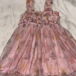 Disney Minnie Mouse Dress Toddler Girl Size 2T
