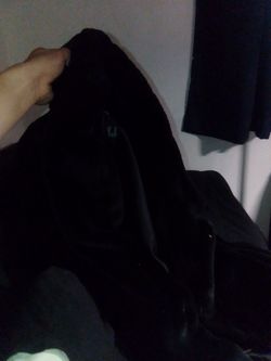 Mens faux fur jacket