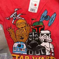 Star Wars Shirt Size Medium 7-8 (new)