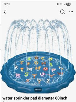 Small Kiddie Water 💧 Pad ABC Letters