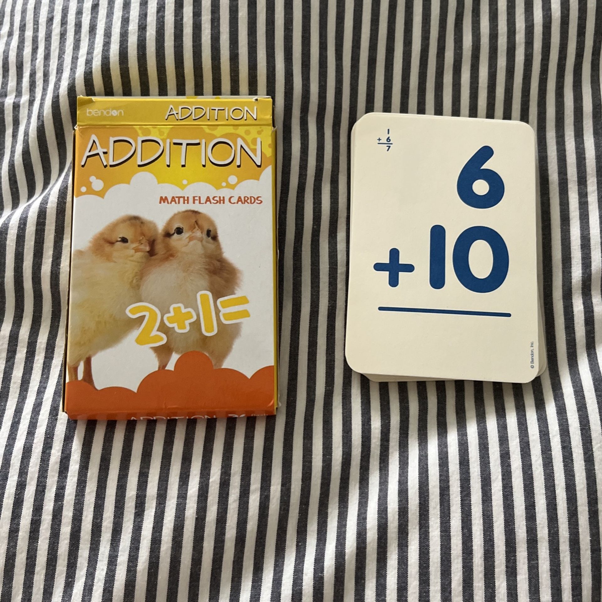 Addition Flash cards