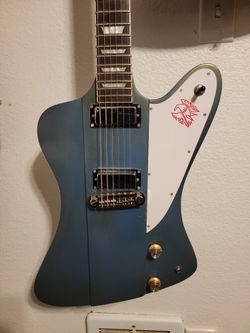 Firebird copy Guitar Pelham Blue Relic