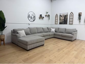 Gray Sectional Couch - Free Delivery