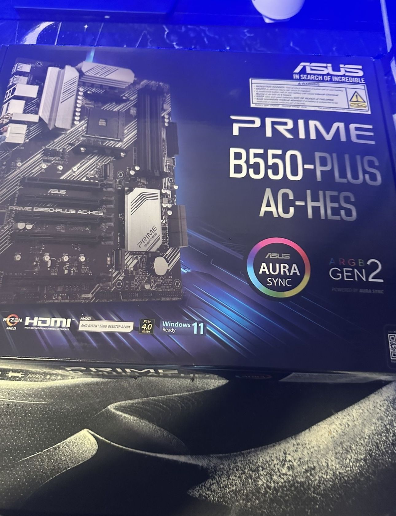 Asus prime B550-plus AC-HES