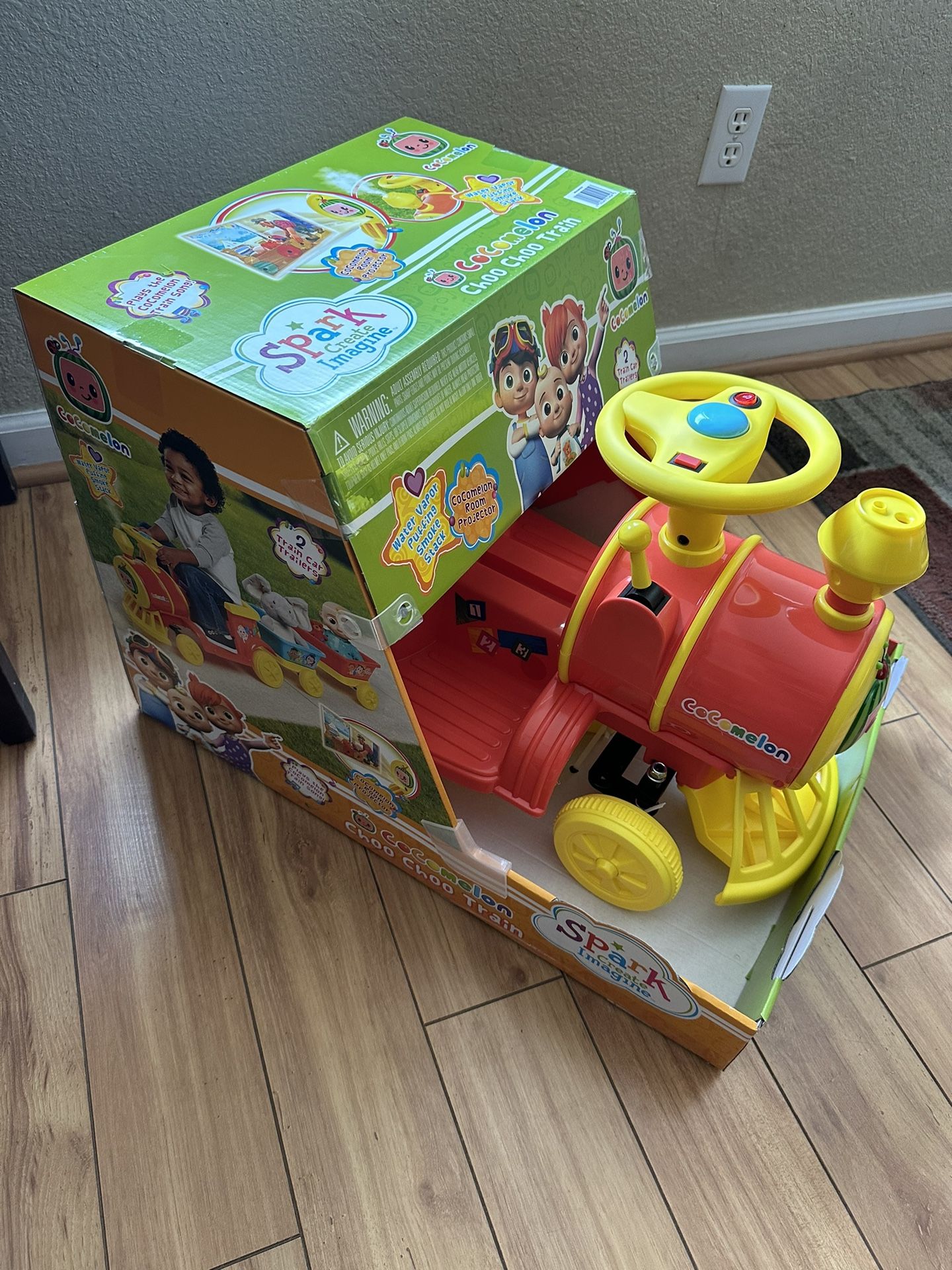 Cocomelon Ride On Choo Choo Train