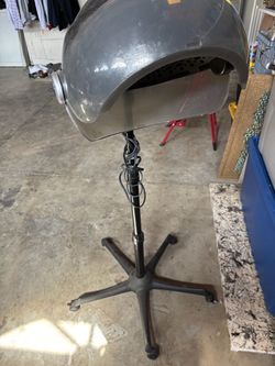 Stand alone hair dryer