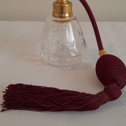 Perfume Atomizer By Waterford Crystal