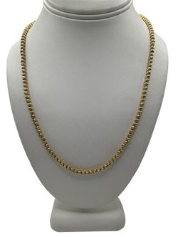 10k Gold Beaded Chain