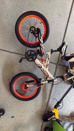 DS X16 dual shocks kids bike