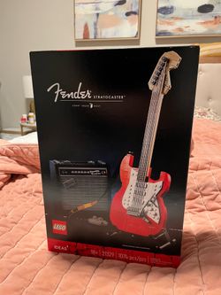 Lego Fender Stratocaster