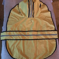 Dogs rain coat Size Large