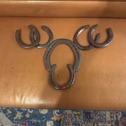 Christmas Horseshoe Reindeer Decoration