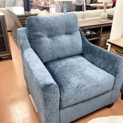 New Blue Accent Chair — TAKE IT HOME