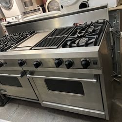Viking 60” Gas Range Stainless Steel 2yr Warranty