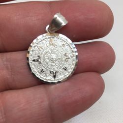 925 STERLING SILVER Aztec Charm