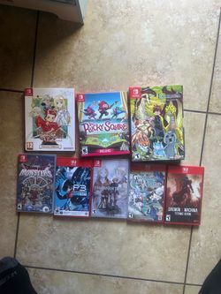 Nintendo Switch Games new  $30 EachOne or 2 for $55Price Firm