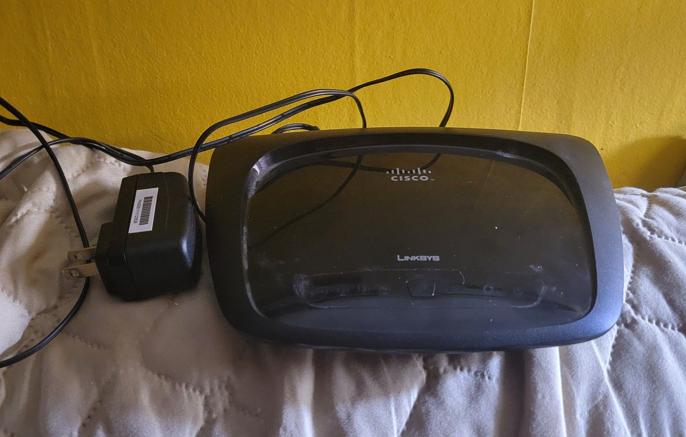 Linksys Cisco WRT120N Wireless-N Home Network Router With Power Adapter