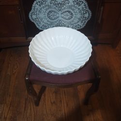 Large Bowl White Porcelain 