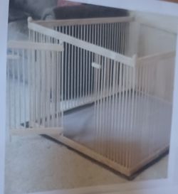 Custom Wood Play pen