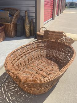 Large Woven Polish Basket