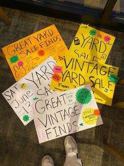 Yard Sale June 13th