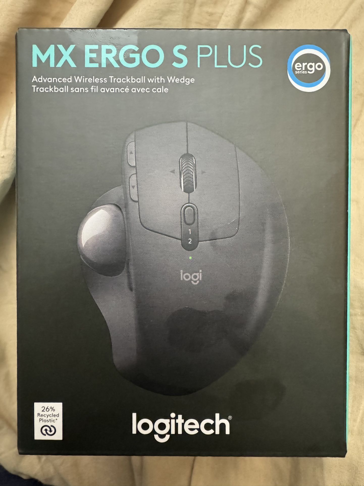 Logitech MX Ergo S Plus Trackball Mouse