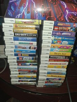 Nintendo DS games cases and manuals only no games inside $40 for all pick up in Glendale