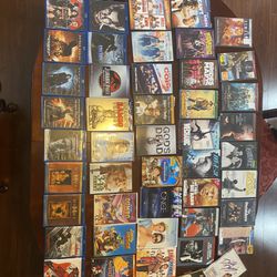 Blue Ray And DVD Collection