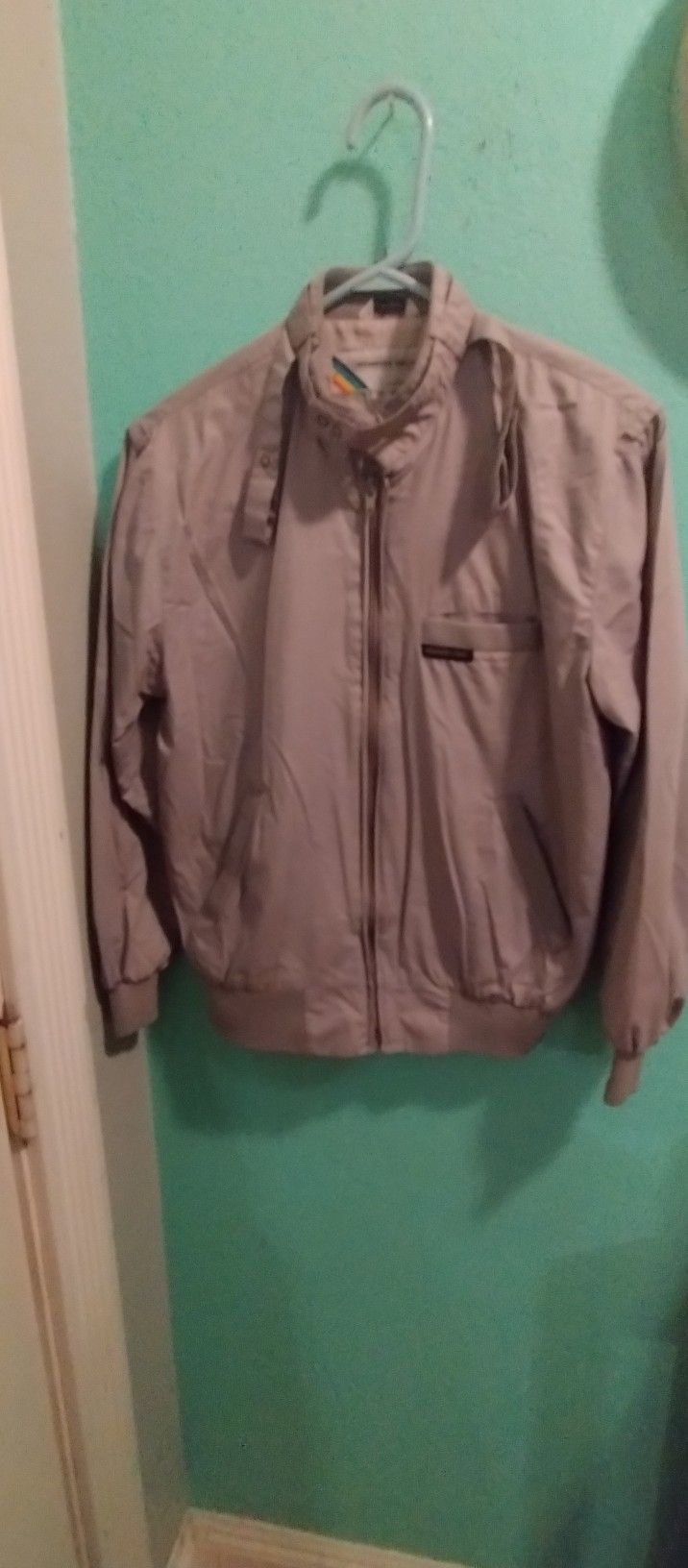 Member Only Vintage Jacket..Size 18..Small Men's..Like new!!..Gray Color