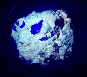 116g Blueberry Fluorite Cluster
