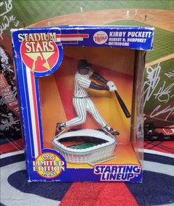 Baseball Figurines Starting Lineups Kirby Puckett Roger Clemens