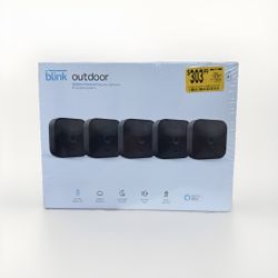 NEW sealed Blink - 5 Outdoor (3rd Gen) Wireless 1080p Security System-BLACK NEW