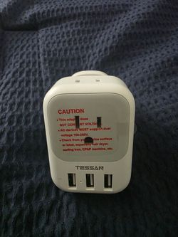 New multi tap usb wall plug