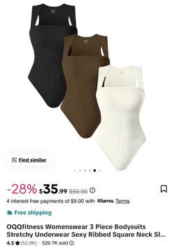 (3) pack of bodysuits from OQQ