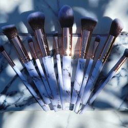 10pcs MARBLE MAKEUP BRUSH SET 