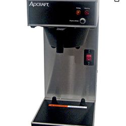Adcraft UB-286 Thermal Server Coffee Maker Brewer, Stainless Steel, 120v