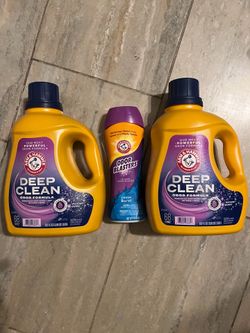 Arm Hammer Detergent and softener all for $20