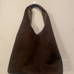 New Banana Republic VEGAN SUEDE SLOUCH TOTE BAG