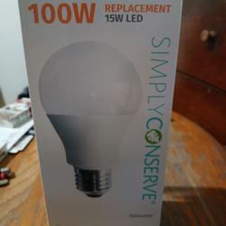 15 W Led Bulbs 4 Pack A19 Bulb 100 Watts  