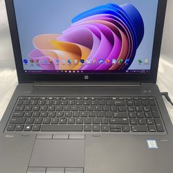 FULLY LOADED..i7..i7…HP ZBOOK model # 15U-G3 Very GOOD for DJ’S and GAMING