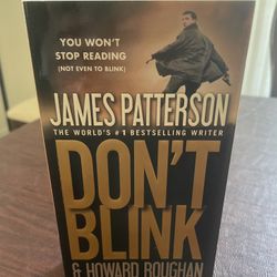 Don’t Blink, By James Patterson & Howard Roughan - Paperback Book